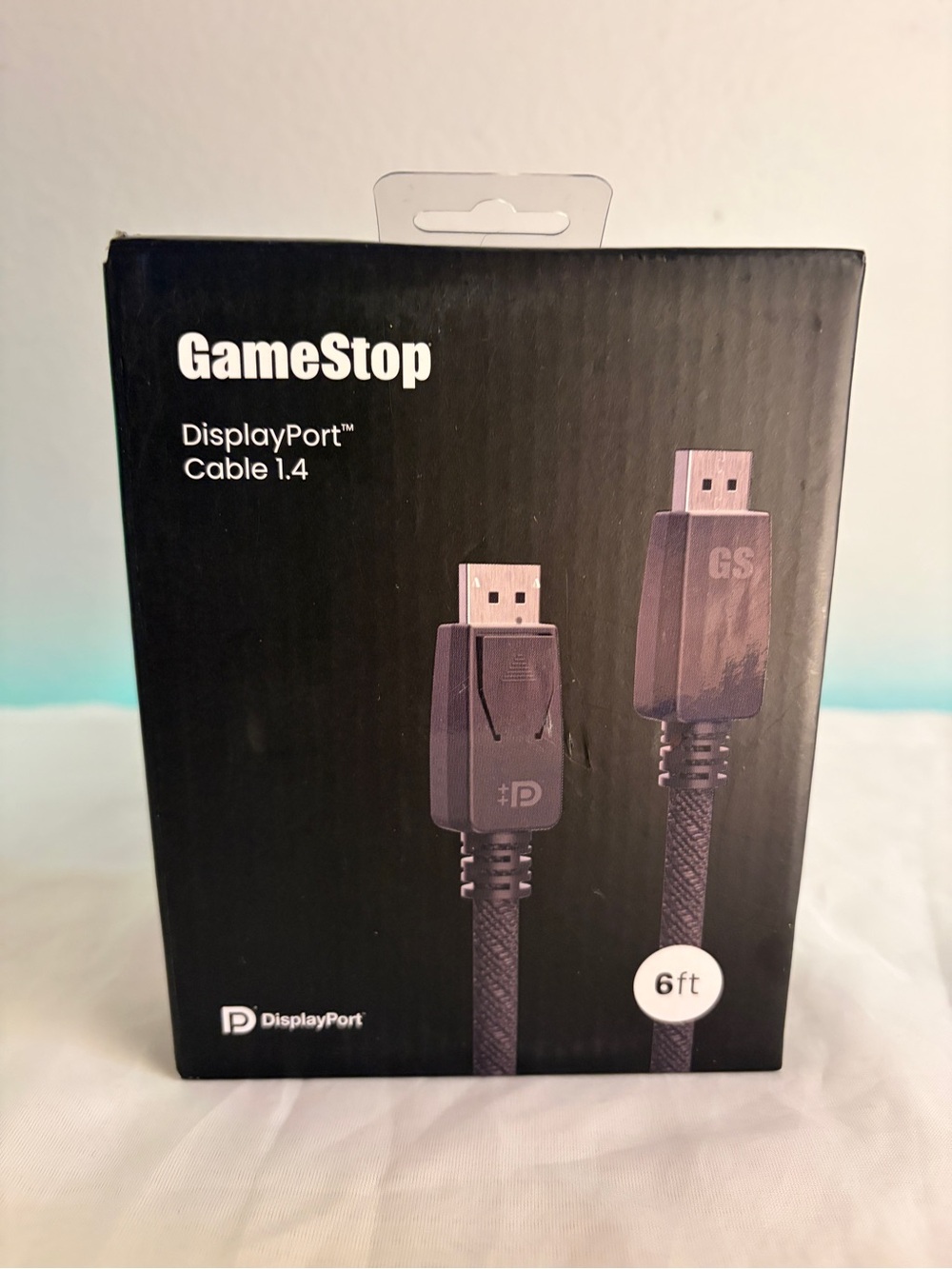 Gamestop Display Port Cable 1.4 6ft Brand New In Box